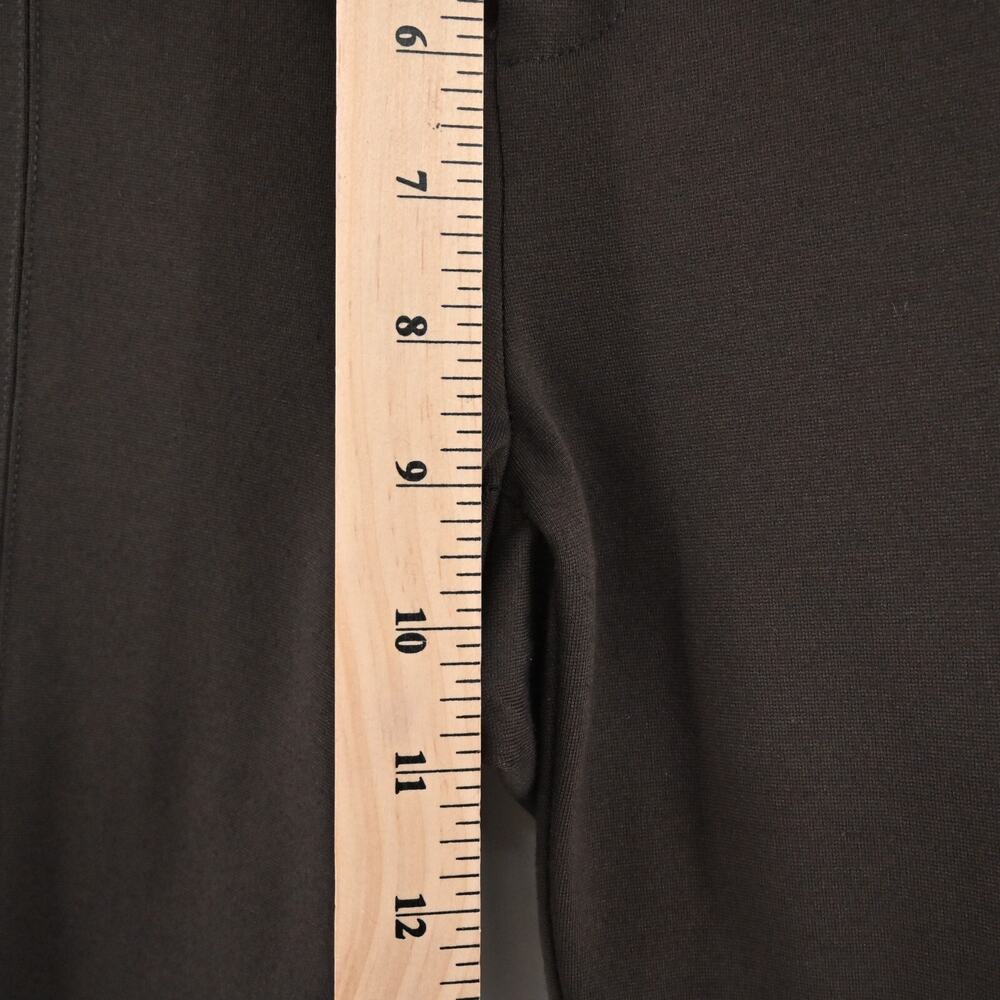 VINCE Pants Womens‎ Size 6 Front Seam Ponte Solid Brown Skinny Leg Zip Pockets - Picture 12 of 13
